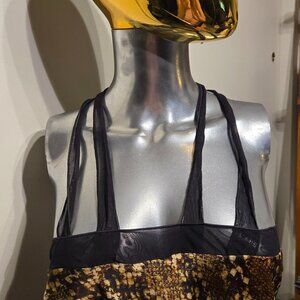 One Piece Silk Never Worn Lingerie  Beautiful Black/ Coco